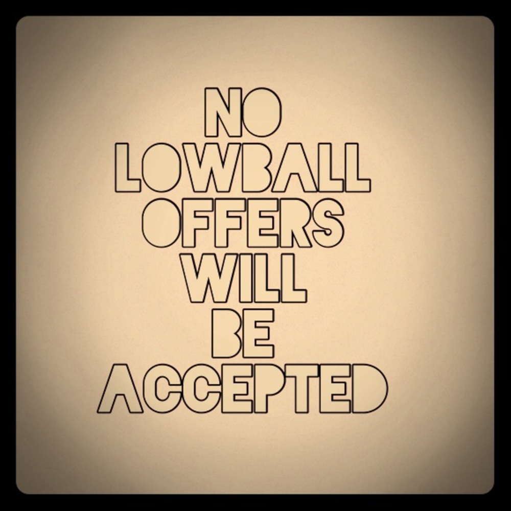 REASONABLE OFFERS ONLY